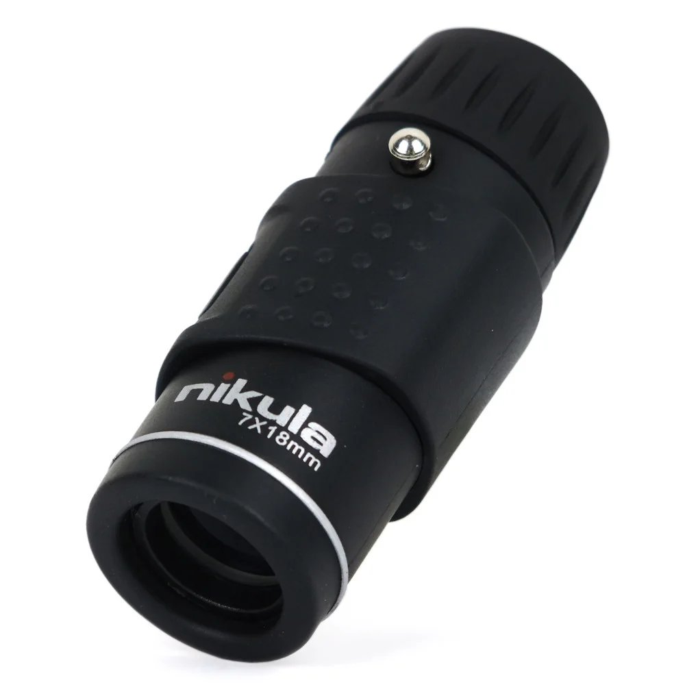 Nikula 7x18 Portable mini Monocular Telescope Fully Coated Optics Hd Quality Night Vision Outdoor Sports Camping Hunting Concert
Nikula 7x18 Portable mini Monocular Telescope Fully Coated Optics Hd Quality Night Vision Outdoor Sports Camping Hunting Concert