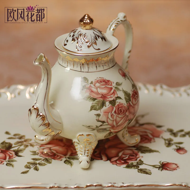 The wedding gift wedding gifts wedding Home Furnishing practical fashion jewelry ornaments of European ceramic tea set
The wedding gift wedding gifts wedding Home Furnishing practical fashion jewelry ornaments of European ceramic tea set