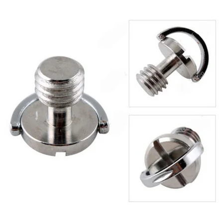 10pcs/lot 3/8" D-Ring Camera Screws for DSLR Camera Tripod Quick Release Plate with tracking number
10pcs/lot 3/8" D-Ring Camera Screws for DSLR Camera Tripod Quick Release Plate with tracking number