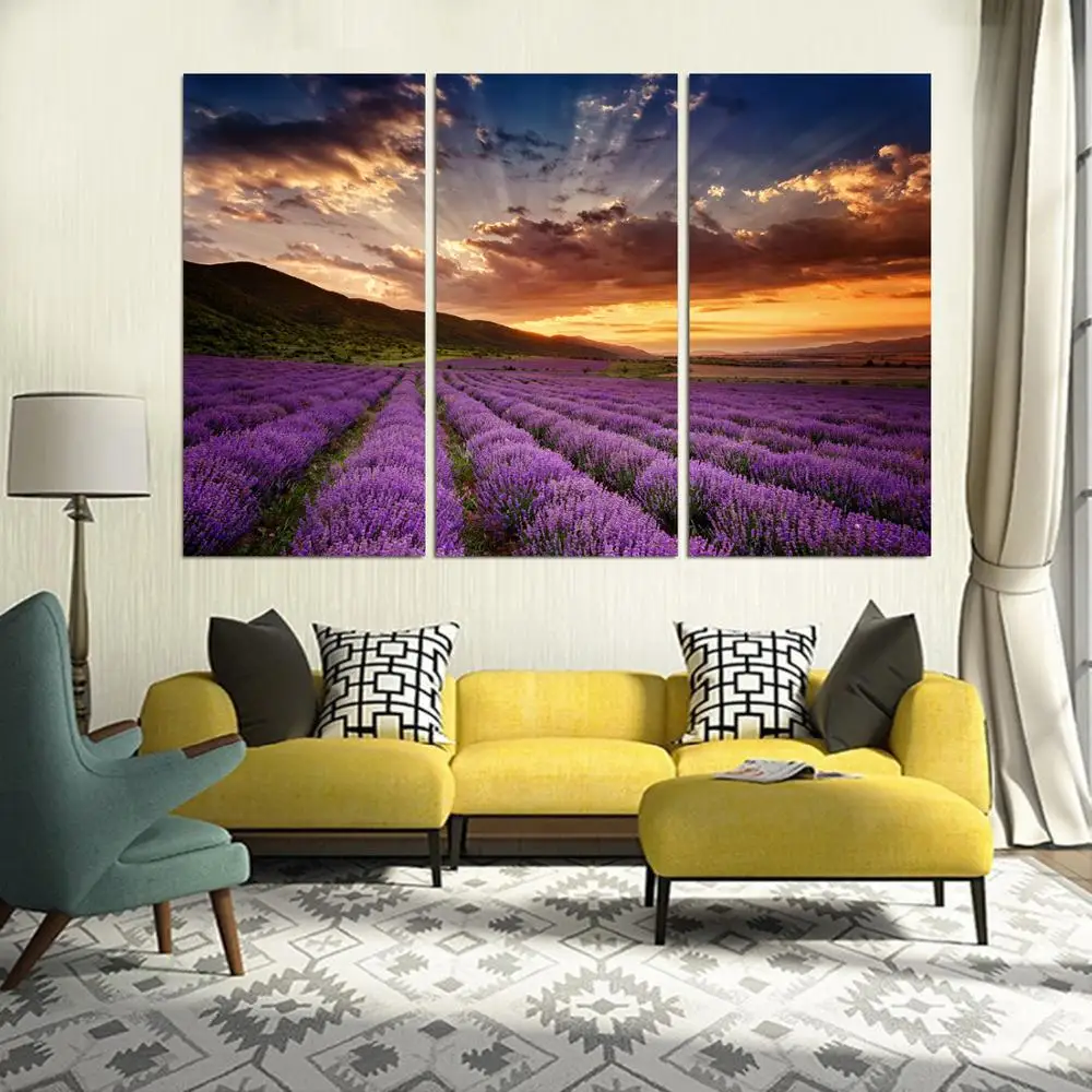 3 Panel printed painting Lavender Painting Canvas Wall Art Picture Home Decoration Living Room Canvas Modern painting LS143
3 Panel printed painting Lavender Painting Canvas Wall Art Picture Home Decoration Living Room Canvas Modern painting LS143