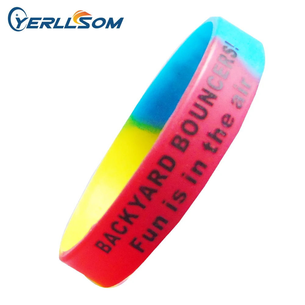 YERLLSOM Free Shipping 300pcs custom 1color personal logo silicone bracelets for Events P18011306
YERLLSOM Free Shipping 300pcs custom 1color personal logo silicone bracelets for Events P18011306