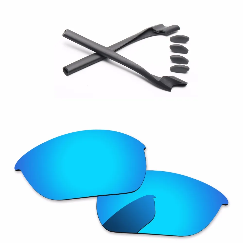 PapaViva Ice Blue Polarized Replacement Lenses and Grey Rubber Kit for Half Jacket 2.0 Sunglasses Frame
PapaViva Ice Blue Polarized Replacement Lenses and Grey Rubber Kit for Half Jacket 2.0 Sunglasses Frame