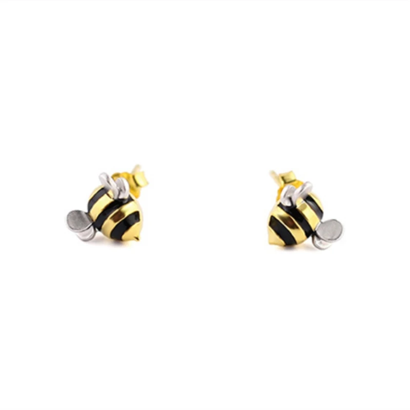WYEAIIR Exquisite Cute Bee Fashion Literary Sweet Simple Wild 925 Sterling Silver Female Stud Earrings
WYEAIIR Exquisite Cute Bee Fashion Literary Sweet Simple Wild 925 Sterling Silver Female Stud Earrings