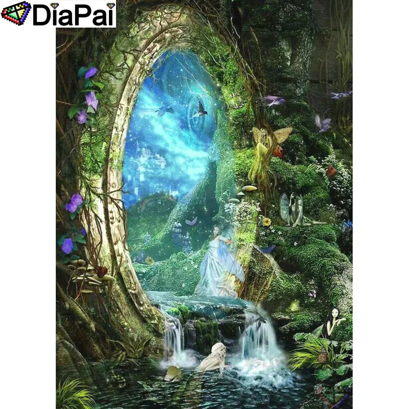 DIAPAI 100% Full Square/Round Drill 5D DIY Diamond Painting "Tree moon scenery" Diamond Embroidery Cross Stitch 3D Decor A18764
DIAPAI 100% Full Square/Round Drill 5D DIY Diamond Painting "Tree moon scenery" Diamond Embroidery Cross Stitch 3D Decor A18764