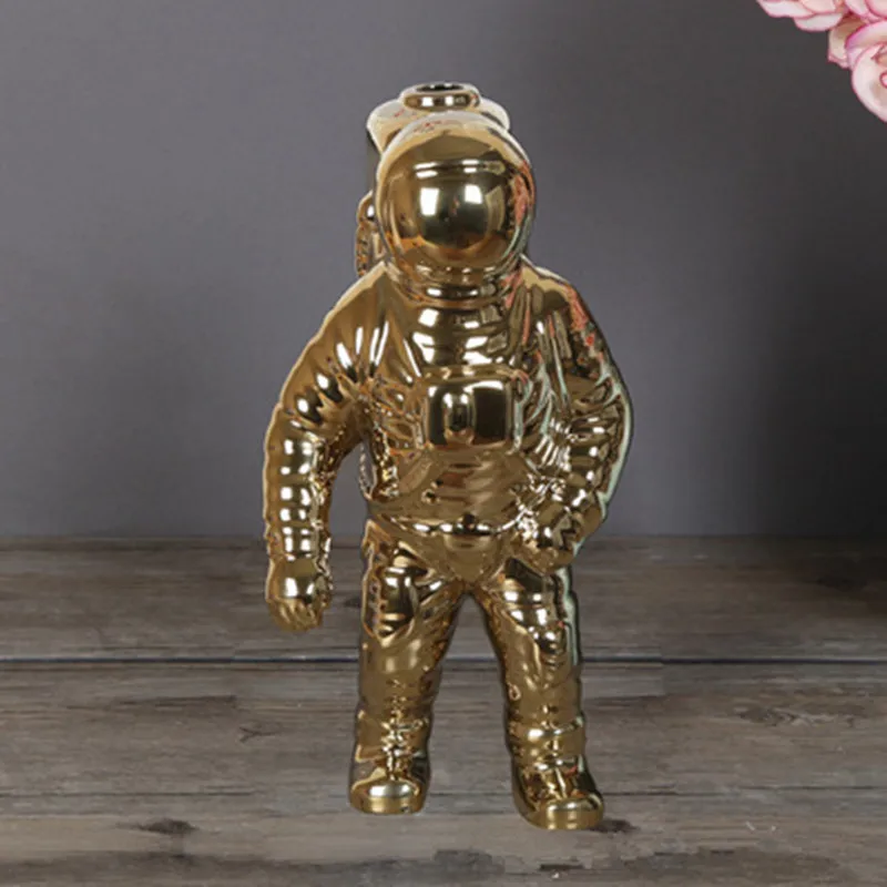 Space Man Astronaut Statue Sculpture Rocket Plane Creative Pattern Of Ceramic Material Cosmonaut Statue Sculpture Decorations
Space Man Astronaut Statue Sculpture Rocket Plane Creative Pattern Of Ceramic Material Cosmonaut Statue Sculpture Decorations