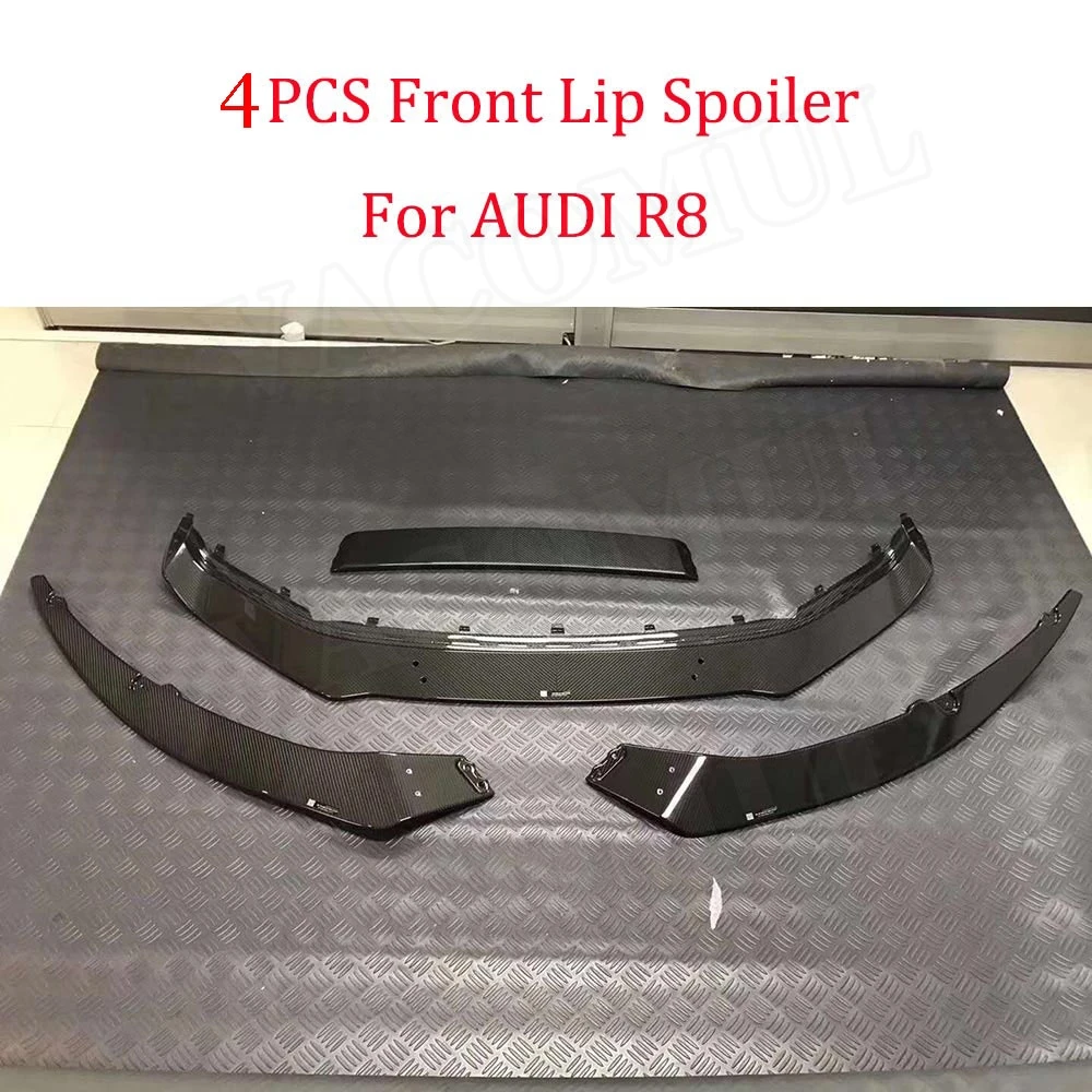 Car For Audi R8 2016 2017 2018 2019 Car Racing Carbon Fiber Front Bumper Lip Spoiler Chin Splitters Body Kits
Car For Audi R8 2016 2017 2018 2019 Car Racing Carbon Fiber Front Bumper Lip Spoiler Chin Splitters Body Kits