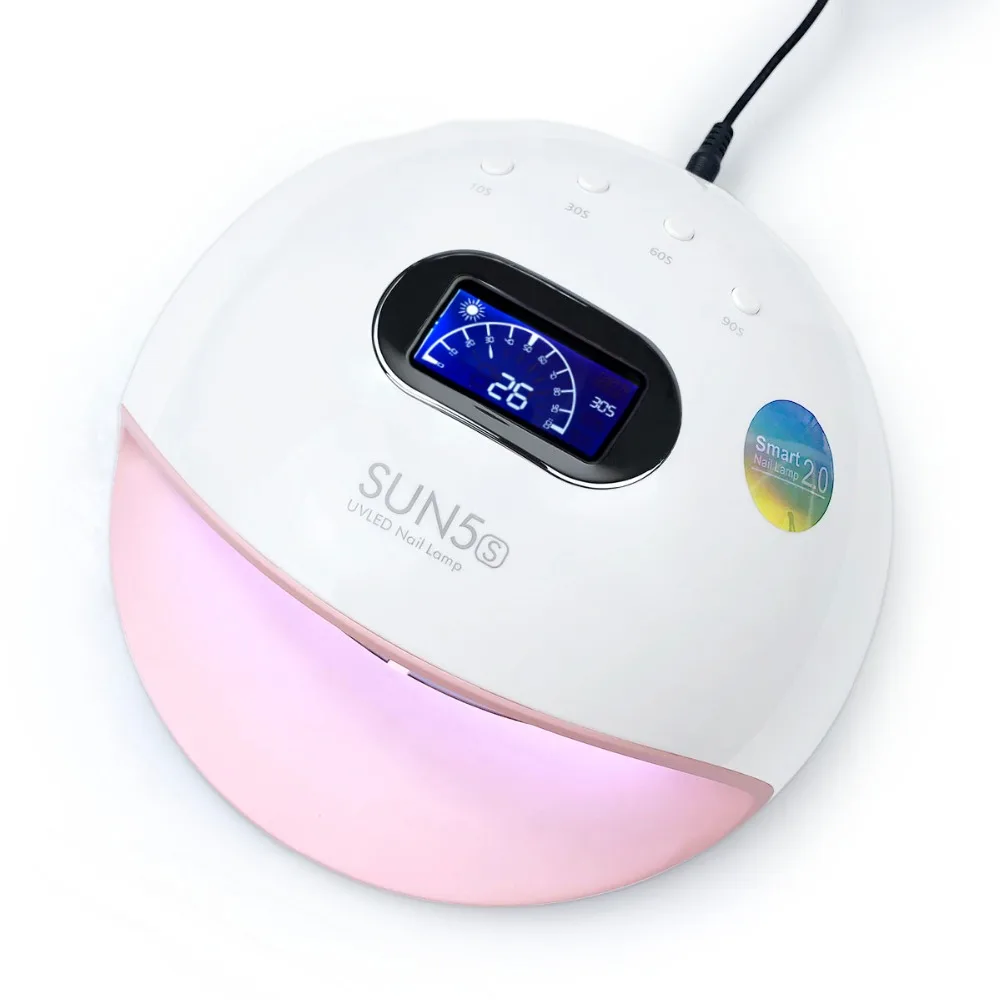 SUN5S 72W UV LED Lamp Nail Dryer Fast Curing All Gel LED Nail Lamp for Manicure Machine Auto Sensor SUN Light Nail Art Tools
SUN5S 72W UV LED Lamp Nail Dryer Fast Curing All Gel LED Nail Lamp for Manicure Machine Auto Sensor SUN Light Nail Art Tools
