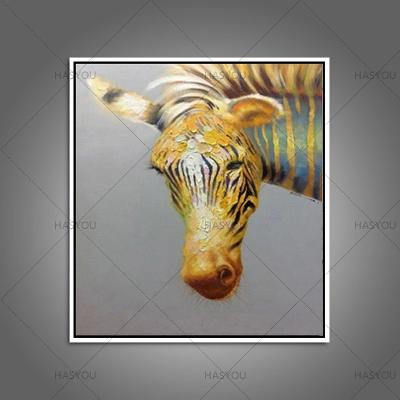Unframed 100% of hand-painted oil painting zebra horse in all modern abstract art family adornment art wall
Unframed 100% of hand-painted oil painting zebra horse in all modern abstract art family adornment art wall