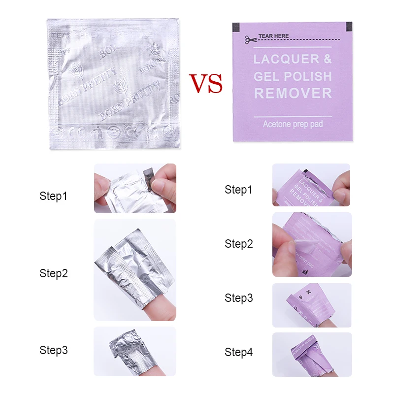 BORN PRETT 10/50PCS Nail Cleaner Pads Nail Gel Remover Pads Aluminium Foil Wipes Wraps Napkins Nail Art UV Gel Remover Tools
BORN PRETT 10/50PCS Nail Cleaner Pads Nail Gel Remover Pads Aluminium Foil Wipes Wraps Napkins Nail Art UV Gel Remover Tools