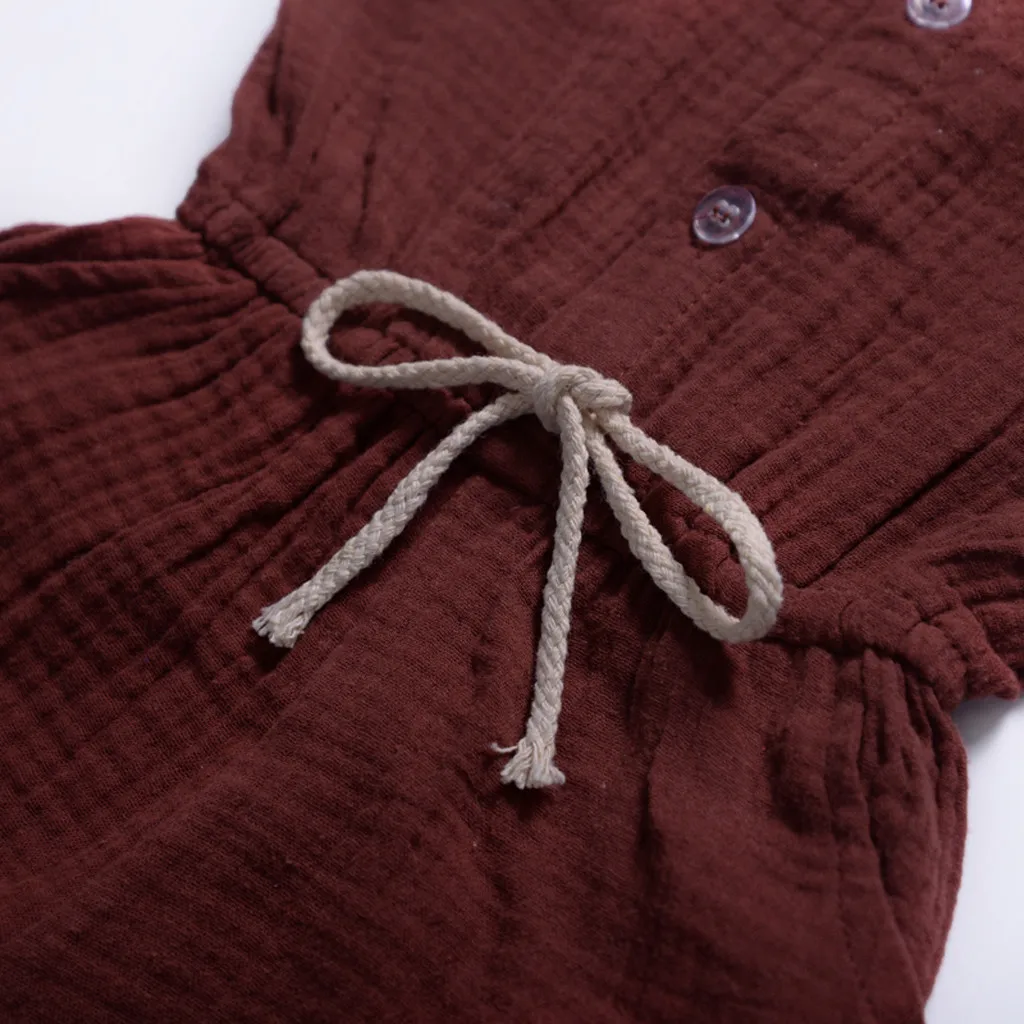 Summer Toddler Baby Girls Jumpsuit Sleeveless Solid Print Pants Romper Clothes Baby Onesies Newborn Little Girls Rompers
Summer Toddler Baby Girls Jumpsuit Sleeveless Solid Print Pants Romper Clothes Baby Onesies Newborn Little Girls Rompers