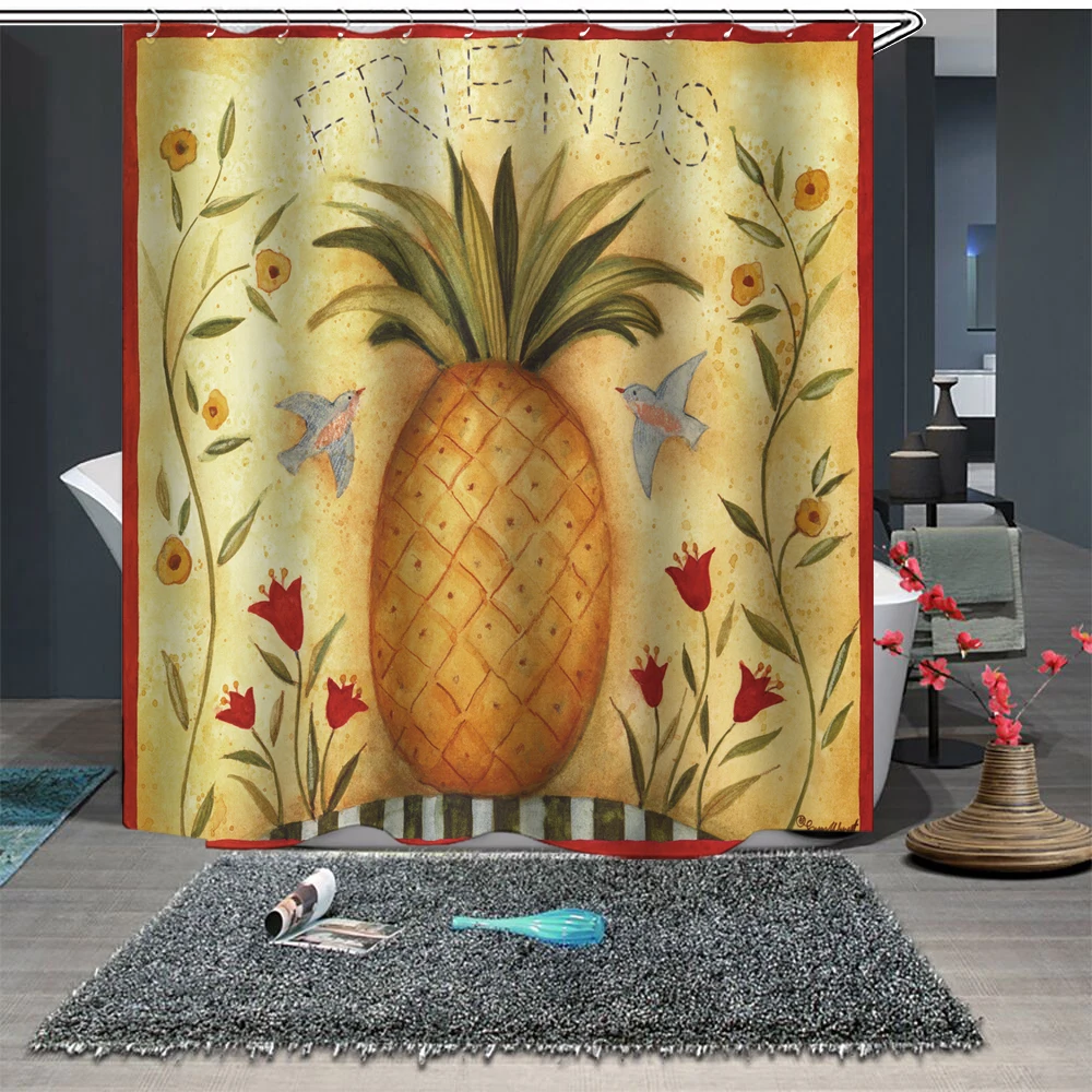 Custom Made Shower Curtain Bathroom Curtain Partition 1.5 x 1.8m 1.8 x 1.8m 1.8 x 2m Pineapple
Custom Made Shower Curtain Bathroom Curtain Partition 1.5 x 1.8m 1.8 x 1.8m 1.8 x 2m Pineapple