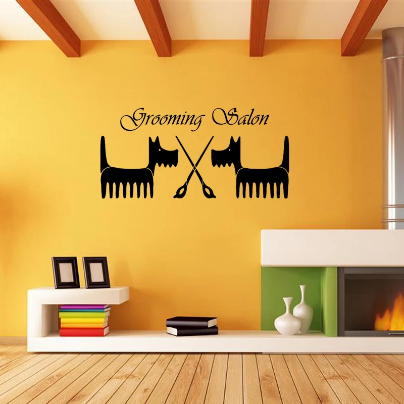 Creative DIY Pets Beauty Salon Wall Sticker PVC waterproof removable wallpaper home decor JG1025 stickers
Creative DIY Pets Beauty Salon Wall Sticker PVC waterproof removable wallpaper home decor JG1025 stickers