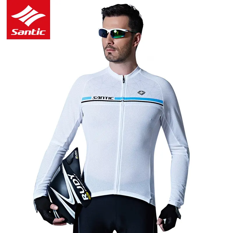Santic Men's Long Sleeves Spring Autumn Long Sleeve Bike Clothes Cycling Jersey Quick Dry Breathable Ropa Ciclismo Maillot
Santic Men's Long Sleeves Spring Autumn Long Sleeve Bike Clothes Cycling Jersey Quick Dry Breathable Ropa Ciclismo Maillot