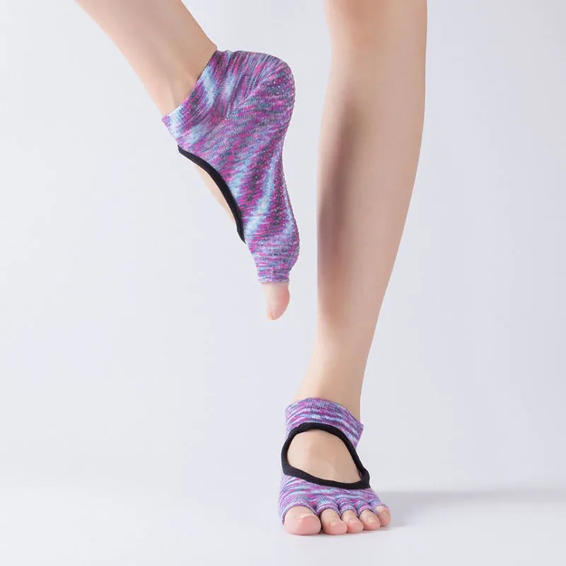 1 Pair Open Toe Low Tube Sports Socks Women Yoga Socks Non-Slip Cotton Backless Dispensing Pilates Dance Socks Floor Socks
1 Pair Open Toe Low Tube Sports Socks Women Yoga Socks Non-Slip Cotton Backless Dispensing Pilates Dance Socks Floor Socks