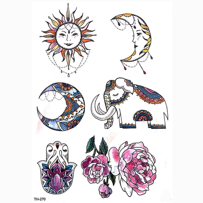 Temporary Tattoo Sticker Fake Tatoo Moon and Sun Flash Tatto Waterproof Small Arm Body Art Men Women
Temporary Tattoo Sticker Fake Tatoo Moon and Sun Flash Tatto Waterproof Small Arm Body Art Men Women