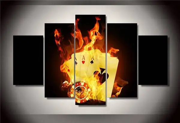 Living Room Decoration Pictures Framed Printed Poker Flame Painting On Canvas Home Decoration Print Poster Picture Canvas F/1176
Living Room Decoration Pictures Framed Printed Poker Flame Painting On Canvas Home Decoration Print Poster Picture Canvas F/1176