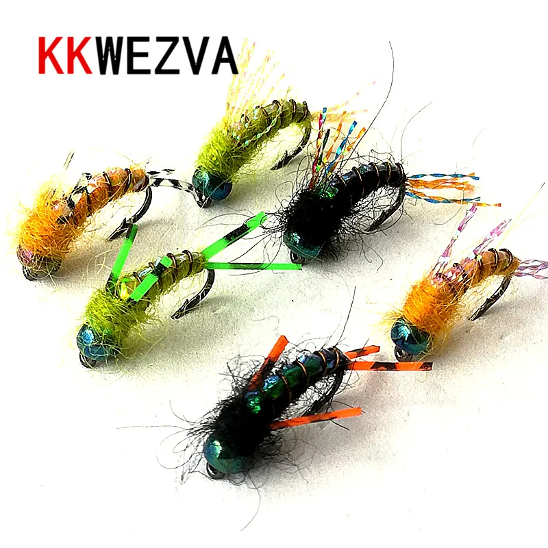 KKWEZVA 30PCS fishing lure #8 Black hooks Bright Skin Material Nymph Spinner Dry Fly Insect Bait Trout Fly Fishing Flies
KKWEZVA 30PCS fishing lure #8 Black hooks Bright Skin Material Nymph Spinner Dry Fly Insect Bait Trout Fly Fishing Flies