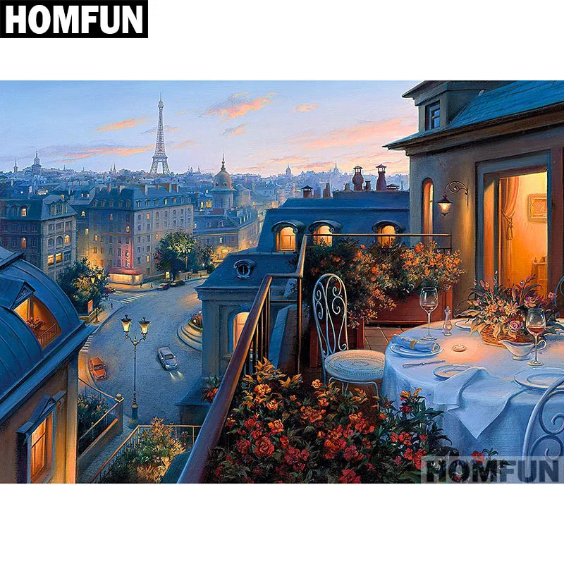 HOMFUN Full Square/Round Drill 5D DIY Diamond Painting "City Scenery" Embroidery Cross Stitch 3D Home Decor Gift A01716
HOMFUN Full Square/Round Drill 5D DIY Diamond Painting "City Scenery" Embroidery Cross Stitch 3D Home Decor Gift A01716