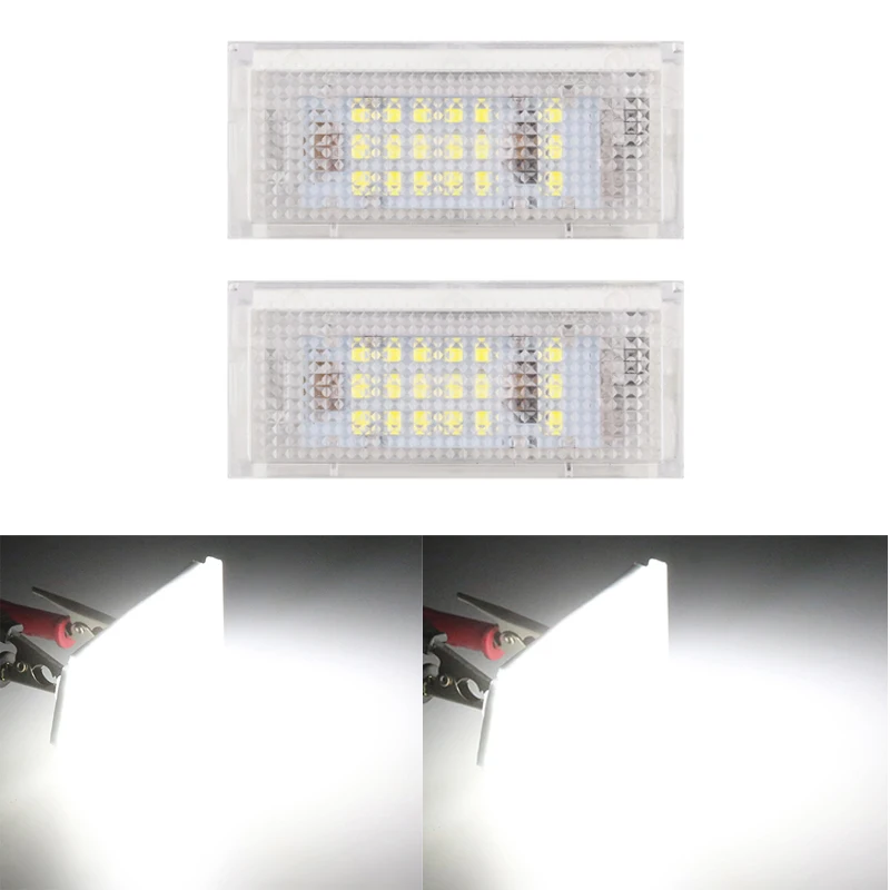 2pcs Error Free LED License Plate Lights Number Plate Lamp For BMW E46 4D 323i 325i 12V 6000k White License Lights For BMW E46
2pcs Error Free LED License Plate Lights Number Plate Lamp For BMW E46 4D 323i 325i 12V 6000k White License Lights For BMW E46