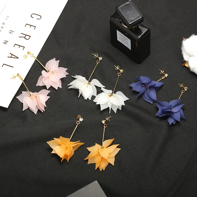 Chinese Style Colorful Elegant Women Drop Earrings Crystal Flower Long Dangle Earrings Fashion Wedding Jewelry Nice Best Gift
Chinese Style Colorful Elegant Women Drop Earrings Crystal Flower Long Dangle Earrings Fashion Wedding Jewelry Nice Best Gift
