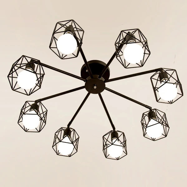 Modern Brief Norbic Ceiling Light for dining room restauant decoration personality little cage iron E27 bulb led lighting
Modern Brief Norbic Ceiling Light for dining room restauant decoration personality little cage iron E27 bulb led lighting