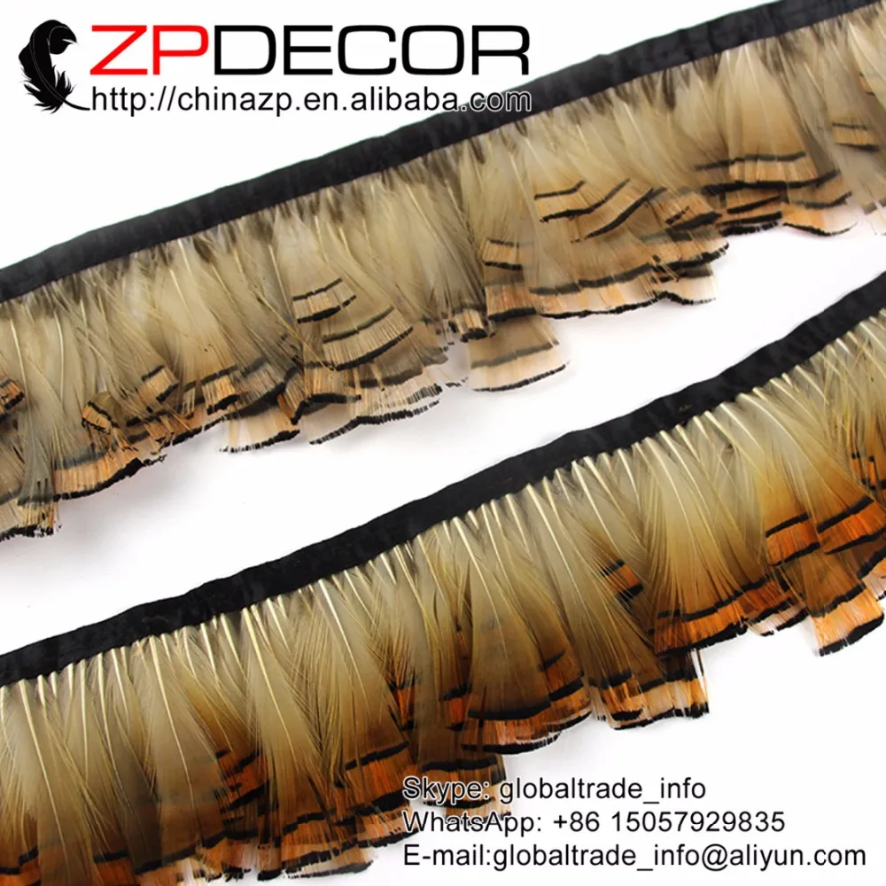 ZPDECOR 10yards/lot 4cm pieces/lot Natural Orange Golden Pheasant Tippet Cape Feathers Trim Wholesale
ZPDECOR 10yards/lot 4cm pieces/lot Natural Orange Golden Pheasant Tippet Cape Feathers Trim Wholesale
