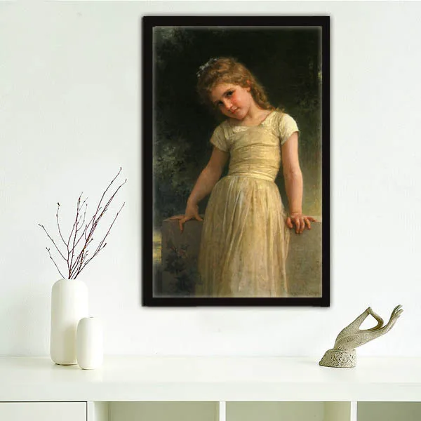 Handmade Oil painting reproduction Elpieglerie by William Bouguereau 
Handmade Oil painting reproduction Elpieglerie by William Bouguereau