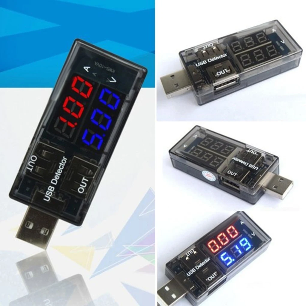 USB Port Current Voltage Tester Detector Meter Mobile Power Bank Voltmeter Ammeter Two Female Output
USB Port Current Voltage Tester Detector Meter Mobile Power Bank Voltmeter Ammeter Two Female Output