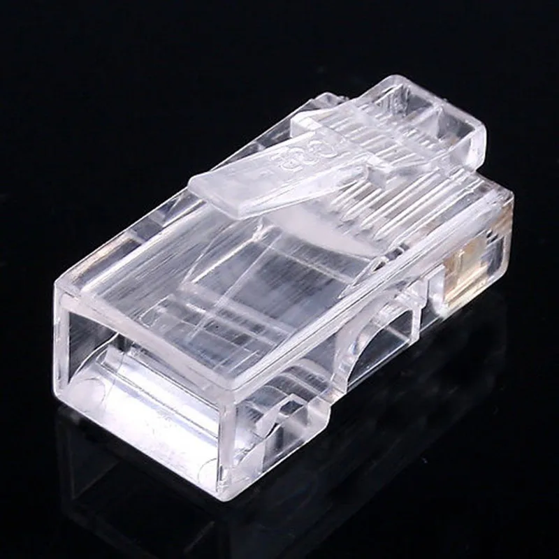Hot 25PCS RJ45 RJ-45 CAT5 Modular Plug Network Connector for Cat5 Cat5e Cat6 Cable For Sale
Hot 25PCS RJ45 RJ-45 CAT5 Modular Plug Network Connector for Cat5 Cat5e Cat6 Cable For Sale