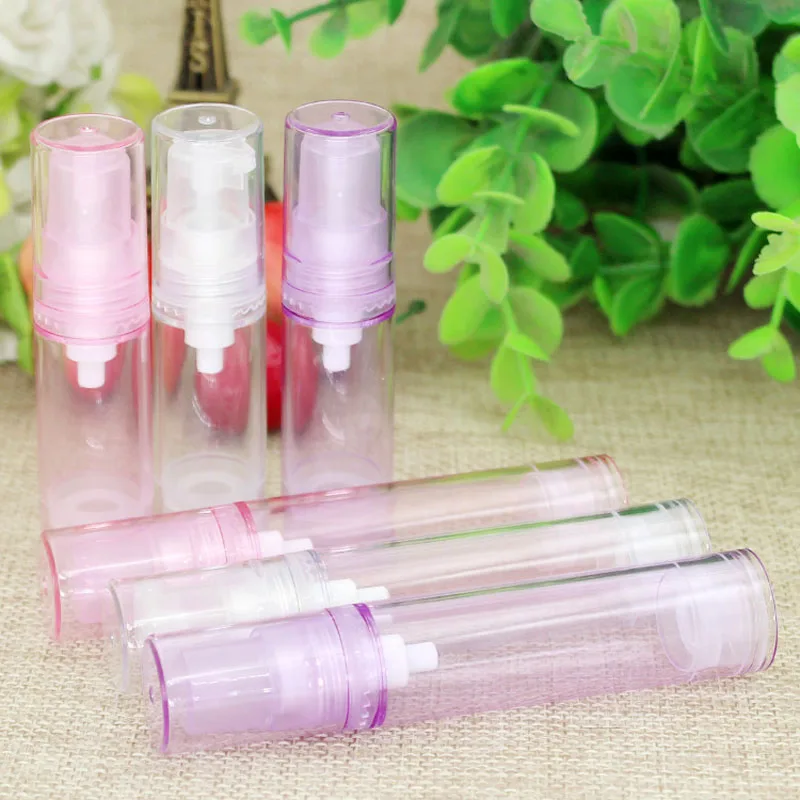 Wholesale 500pcs/lot Mini 5ml 10ml Empty Airless Pump Plastic Bottles Vacuum Pressure Emulsion Bottle Lotion Cosmetic Packaging
Wholesale 500pcs/lot Mini 5ml 10ml Empty Airless Pump Plastic Bottles Vacuum Pressure Emulsion Bottle Lotion Cosmetic Packaging