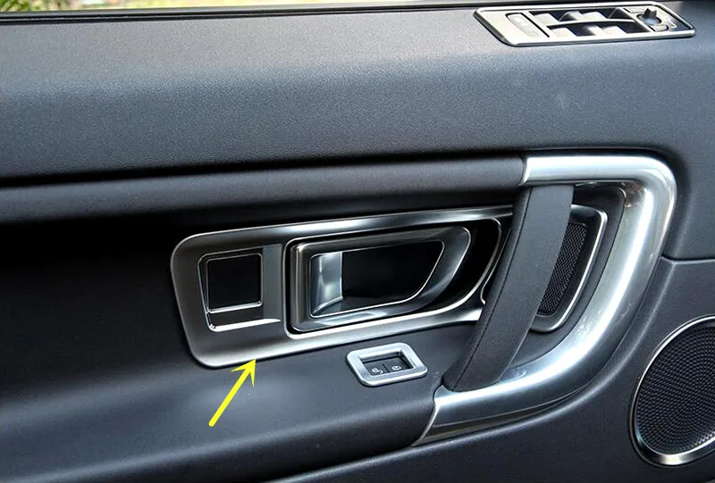 For Land Rover Discovery Sport 2015 2016 2017 ABS Matte Interior Door Handle Bowl Frame Cover Trim 4pcs
For Land Rover Discovery Sport 2015 2016 2017 ABS Matte Interior Door Handle Bowl Frame Cover Trim 4pcs