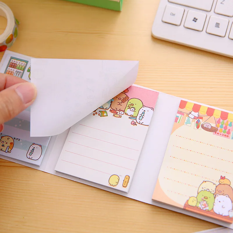 12 sets/1 lot Creative Corner creature Memo Pad Sticky Notes Escolar Papelaria School Supply Bookmark Label
12 sets/1 lot Creative Corner creature Memo Pad Sticky Notes Escolar Papelaria School Supply Bookmark Label