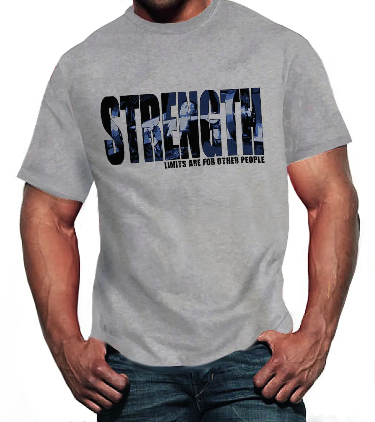 Одежда, повседневная, с коротким рукавом, летняя, силовой тренажер Strongman Powerlifting, вдохновляющая серая футболка, большие размеры! Футболка
Одежда, повседневная, с коротким рукавом, летняя, силовой тренажер Strongman Powerlifting, вдохновляющая серая футболка, большие размеры! Футболка