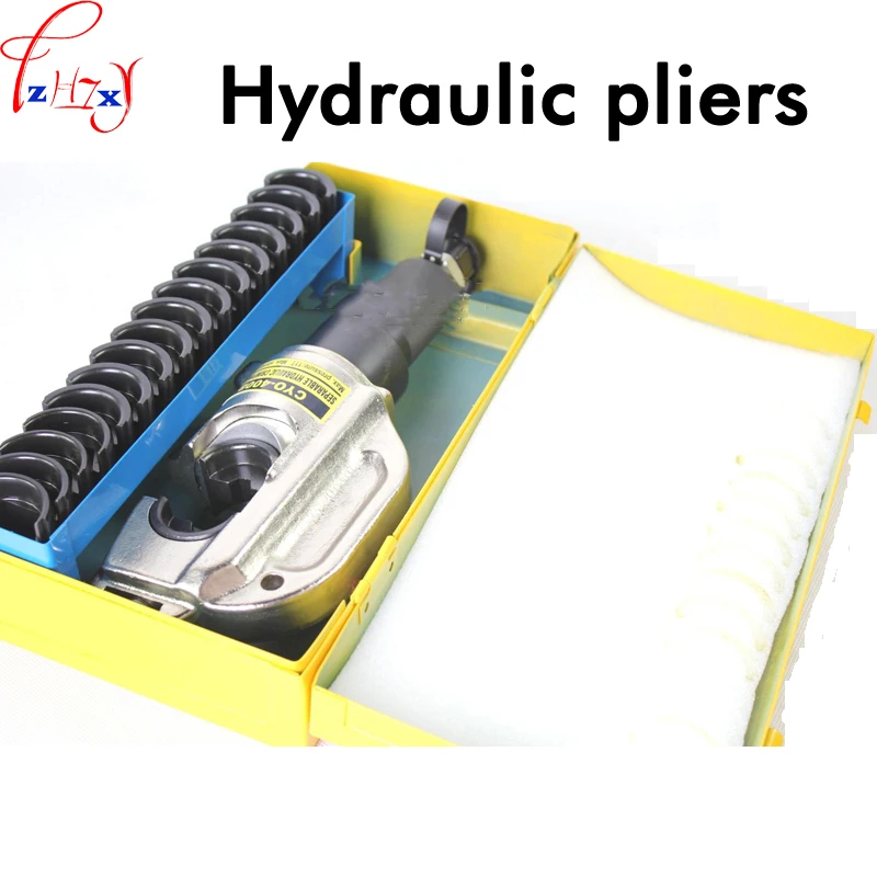 1PC CYO-400B Hydraulic Pressure Tongs 13T Portable Pressure Line Hydraulic Tongs Crimping Head 16-400mm2 Hydraulic Tools
1PC CYO-400B Hydraulic Pressure Tongs 13T Portable Pressure Line Hydraulic Tongs Crimping Head 16-400mm2 Hydraulic Tools