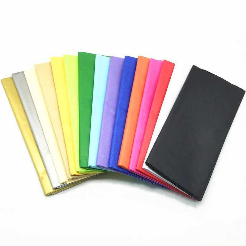 10pcs Color Tissue Wrapping Papers Craft Paper Roll Wrapping Christmas Gift Wine Shirt Clothing Papers Tissue Packing Material
10pcs Color Tissue Wrapping Papers Craft Paper Roll Wrapping Christmas Gift Wine Shirt Clothing Papers Tissue Packing Material