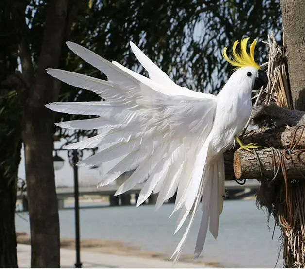 new simulation white parrot toy foam&feathers wings parrot model gift about 45x30cm
new simulation white parrot toy foam&feathers wings parrot model gift about 45x30cm