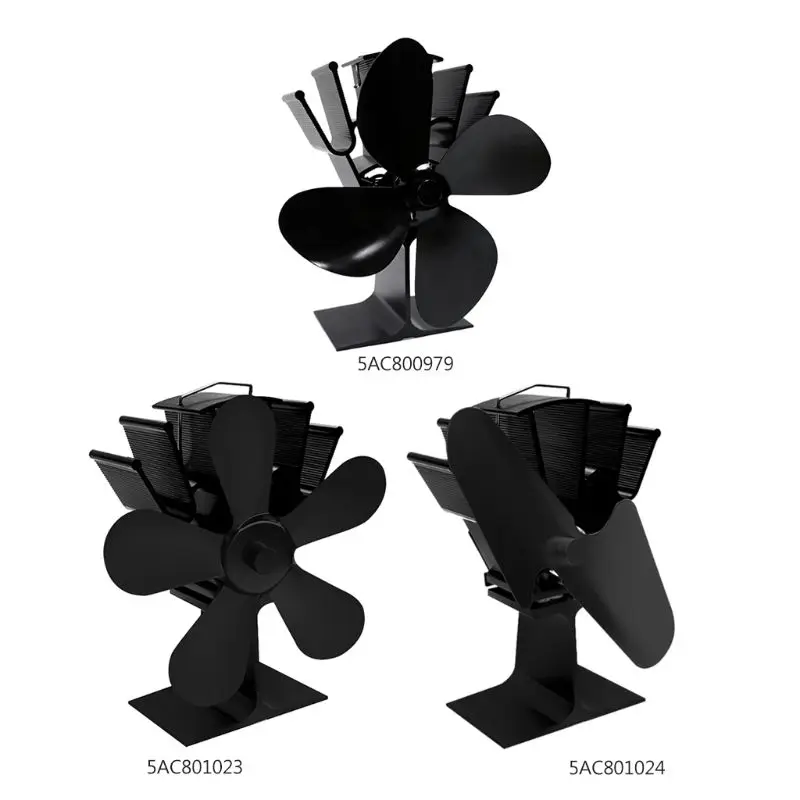 Powered Stove Fan with Magnetic Thermometer 4 Blade Wood Stove Fans Aluminium Silent Eco-Friendly for Wood Log Burner Fireplace
Powered Stove Fan with Magnetic Thermometer 4 Blade Wood Stove Fans Aluminium Silent Eco-Friendly for Wood Log Burner Fireplace