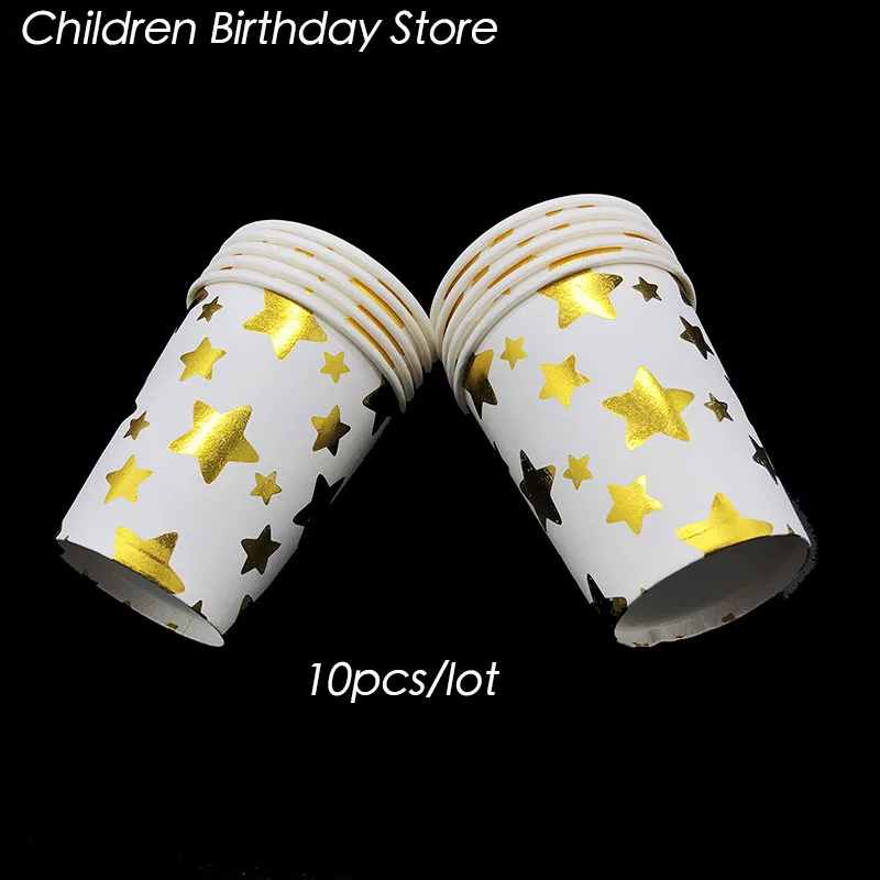 10pcs/lot Gold Foil Stars disposable cups Gold Star birthday party decorations Gold Stars disposable paper cups
10pcs/lot Gold Foil Stars disposable cups Gold Star birthday party decorations Gold Stars disposable paper cups