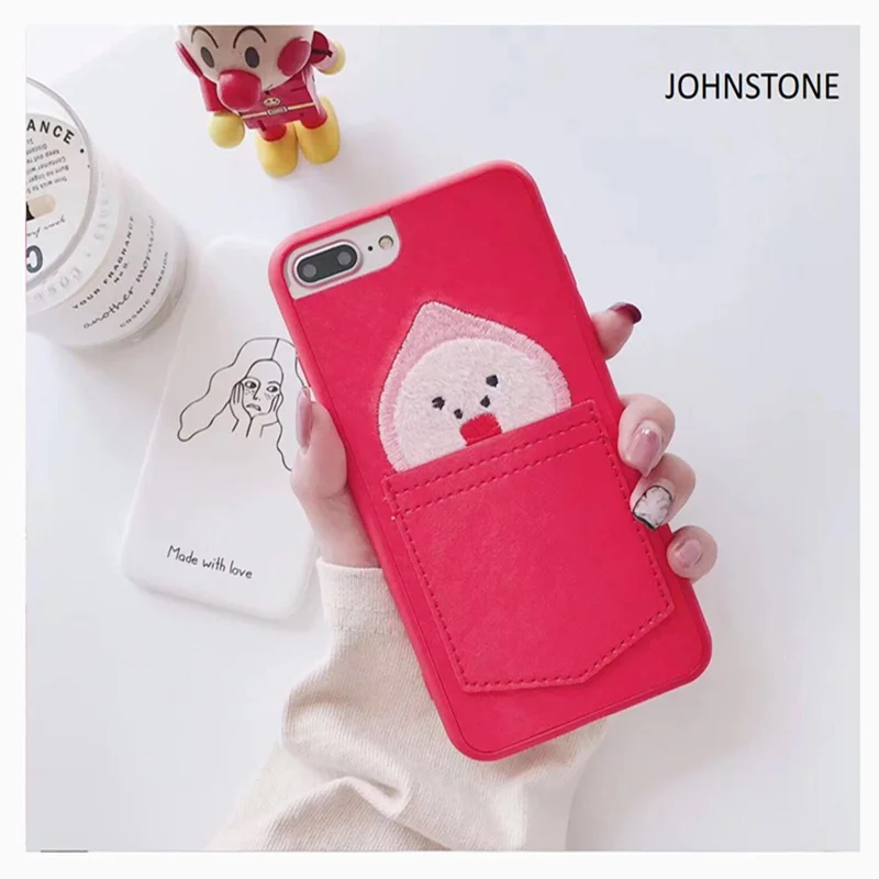 Fashion Cutie Simple Luxury Cartoon Back Cover Case For Mobile Phone X 8/8 plus 7/7 6/6s and 6 plus/6s Cove |
