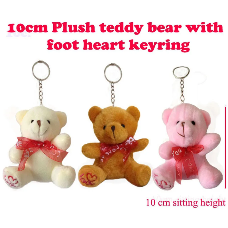 48Pcs/Lot Mini Teddy Bear Stuffed Plush Toys Small Bear Stuffed Toys With Chain 10CM pelucia Pendant Kids Birthday Gift 08102
48Pcs/Lot Mini Teddy Bear Stuffed Plush Toys Small Bear Stuffed Toys With Chain 10CM pelucia Pendant Kids Birthday Gift 08102