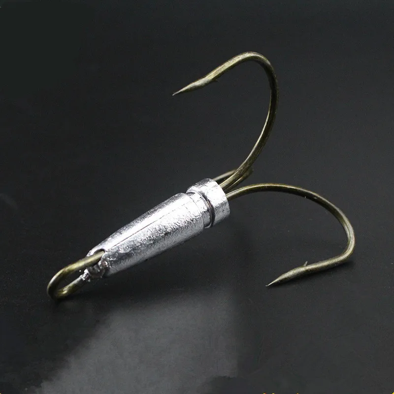 5PCS Deepwater Anchor Claw Barbed Fishhook With Lead Head Treble Hook 23g 32g 40g 56g 82g
5PCS Deepwater Anchor Claw Barbed Fishhook With Lead Head Treble Hook 23g 32g 40g 56g 82g