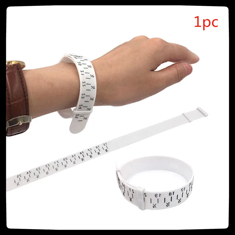 1Pcs Bracelet Size Measuring Tool Plastic Wristband Bangle Jewelry Making Gauge Hand Jewelry Tool
1Pcs Bracelet Size Measuring Tool Plastic Wristband Bangle Jewelry Making Gauge Hand Jewelry Tool