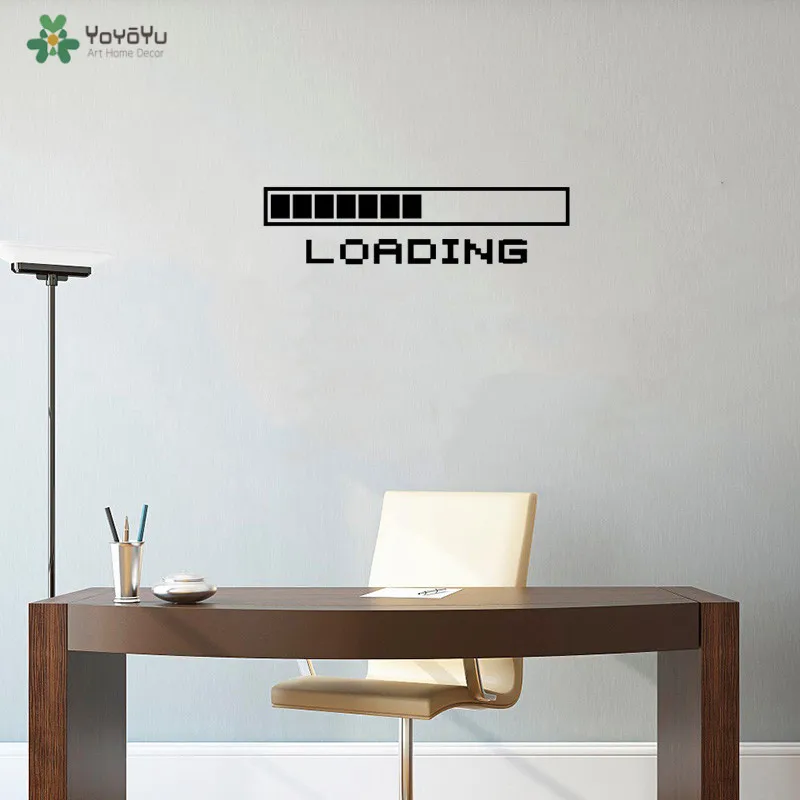 YOYOYU Wall Decal Computer Game Loading Wall Stickers Mural For Boys Bedroom Game Room Vinyl Art Furniture Stickers QQ166
YOYOYU Wall Decal Computer Game Loading Wall Stickers Mural For Boys Bedroom Game Room Vinyl Art Furniture Stickers QQ166