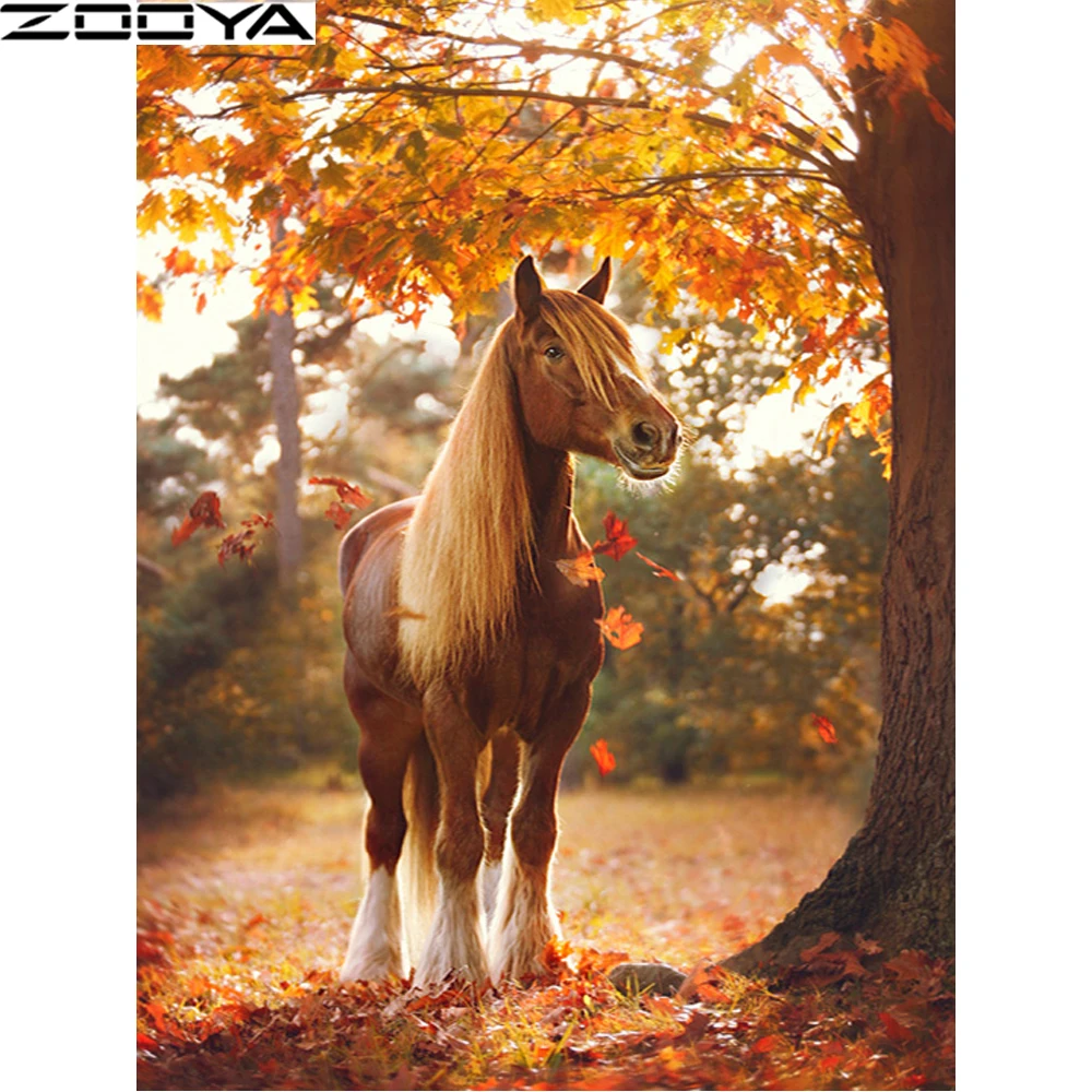 ZOOYA 5D Diy Diamond Painting Full Round Diamond Embroidery Horse Under The Tree Pictures Christmas Decorations For Home R1180
ZOOYA 5D Diy Diamond Painting Full Round Diamond Embroidery Horse Under The Tree Pictures Christmas Decorations For Home R1180