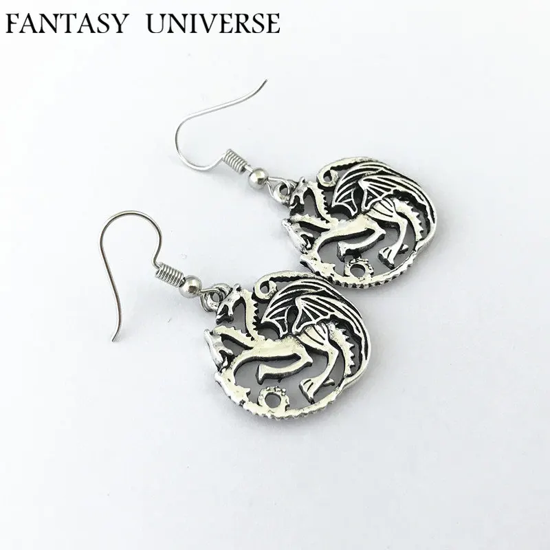 FANTASY UNIVERSE Movie Fashion High Quality Metal Kawaii Dragon earrings Cosplay Jewelry Woman/Man Gift
FANTASY UNIVERSE Movie Fashion High Quality Metal Kawaii Dragon earrings Cosplay Jewelry Woman/Man Gift