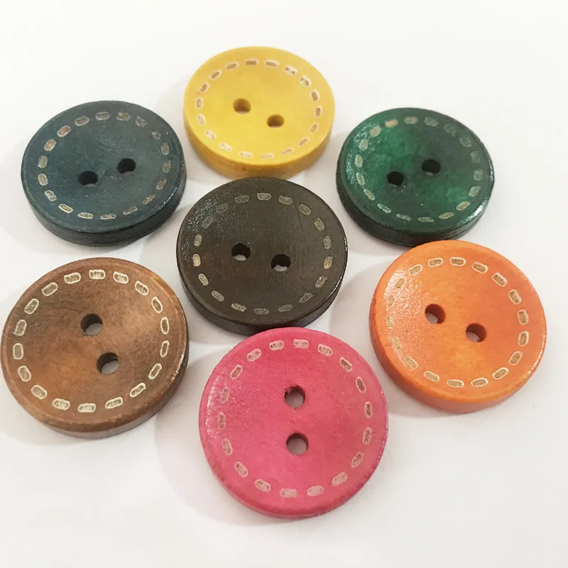 100pcs creative cartoon colorful 2holes wood buttons 20*20mm cute round decorative buttons for crafts sewing decorative buttons
100pcs creative cartoon colorful 2holes wood buttons 20*20mm cute round decorative buttons for crafts sewing decorative buttons