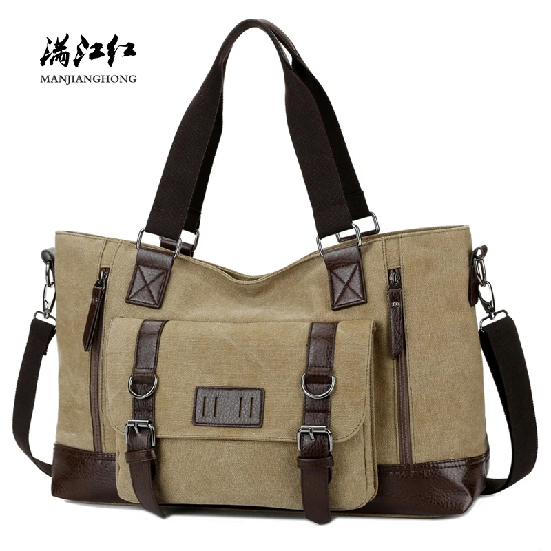 Large Casual Canvas Men Travel Bags Patchwork Leather Luggage Travel Bag Men Male Shoulder Travel Duffel Bags Messenger 1324
Large Casual Canvas Men Travel Bags Patchwork Leather Luggage Travel Bag Men Male Shoulder Travel Duffel Bags Messenger 1324