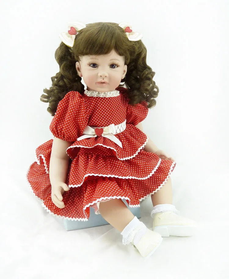 2018 new Fashion Baby Dolls Non-toxic Silicone Reborn Boneca soft Princess Ethnic Dolls Children Christmas gifts Bebe Reborn Dol
2018 new Fashion Baby Dolls Non-toxic Silicone Reborn Boneca soft Princess Ethnic Dolls Children Christmas gifts Bebe Reborn Dol