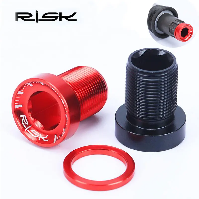 RISK 2PCS/Lot M15*19mm MTB Mountain Bike Bolts Aluminum CNC Bottom Bracket Waterproof Bicycle Crank Screws With Washer 2 Colors
RISK 2PCS/Lot M15*19mm MTB Mountain Bike Bolts Aluminum CNC Bottom Bracket Waterproof Bicycle Crank Screws With Washer 2 Colors