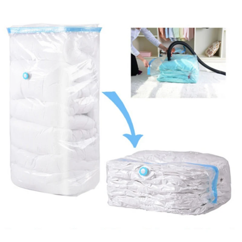 High Capacity Vacuum Bag Package Compressed Organizer for Quilts Clothes Transparent Space Saving Seal Bags Foldable Storage Bag
High Capacity Vacuum Bag Package Compressed Organizer for Quilts Clothes Transparent Space Saving Seal Bags Foldable Storage Bag
